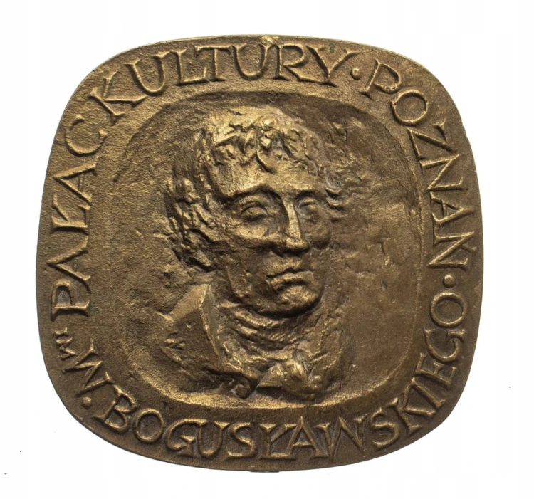 MEDAL PAŁAC KULTURY IM. BOGUSŁAWSKIEGO POZNAŃ 1972