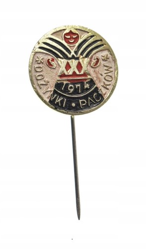 ODZNAKA WPINKA DOŻYNKI PACZKÓW 1974