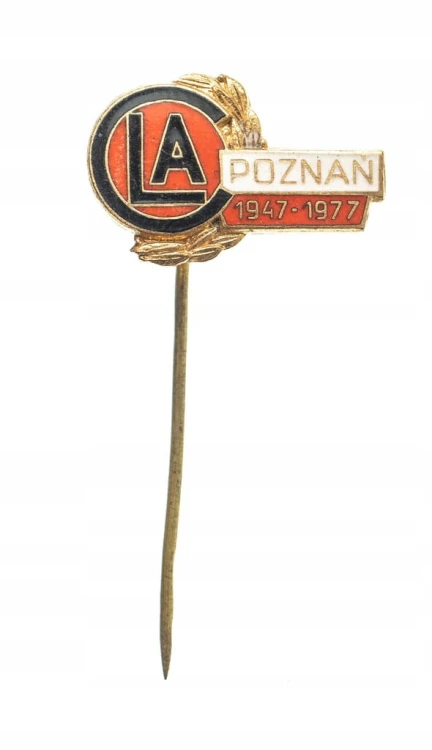 ODZNAKA WPINKA CLA POZNAŃ 1947 - 1977