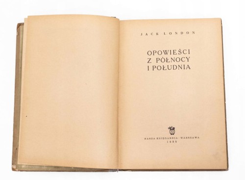 STARA KSIĄŻKA OPOWIEŚCI Z PÓŁNOCY I POŁUDNIA 1955