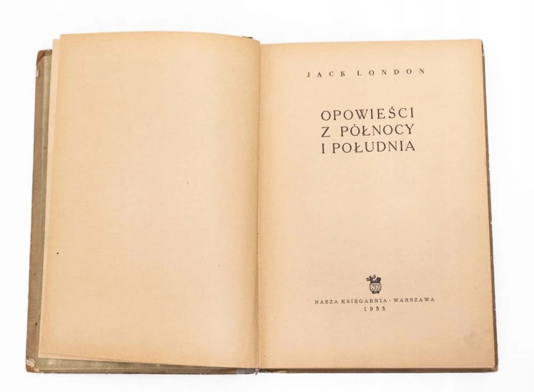 STARA KSIĄŻKA OPOWIEŚCI Z PÓŁNOCY I POŁUDNIA 1955