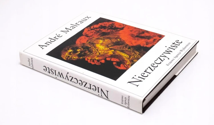 STARA KSIĄŻKA NIERZECZYWISTE A. MALRAUX 1985