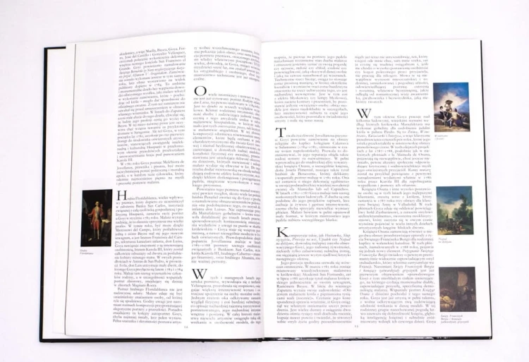 STARA KSIĄŻKA GOYA 1992