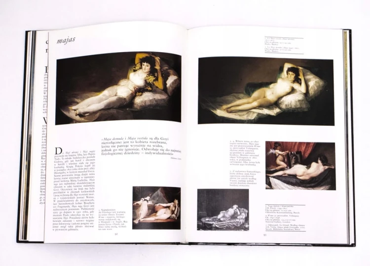 STARA KSIĄŻKA GOYA 1992