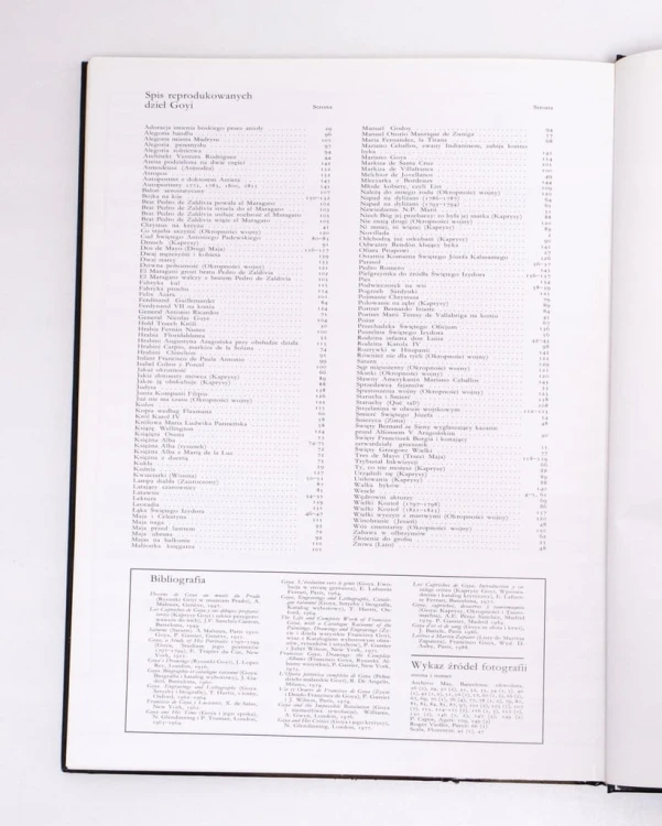 STARA KSIĄŻKA GOYA 1992