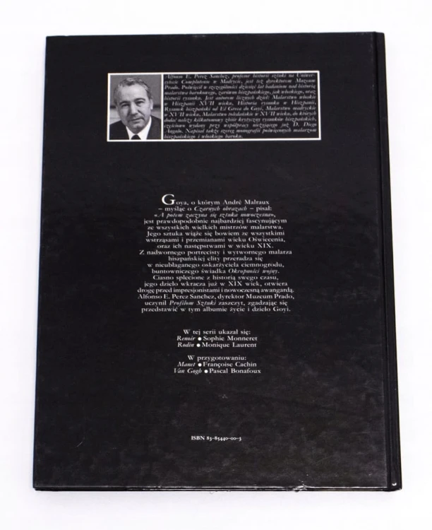 STARA KSIĄŻKA GOYA 1992