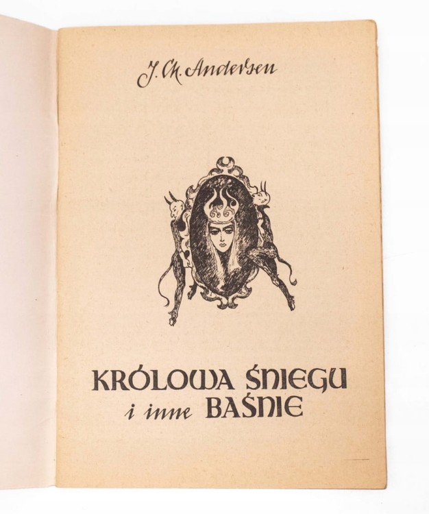 STARA KSIĄŻKA KRÓLOWA ŚNIEGU I INNE BAŚNIE 1988