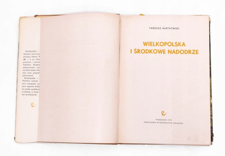 STARA KSIĄŻKA WIELKOPOLSKA I ŚRODKOWE NADORZE 1970