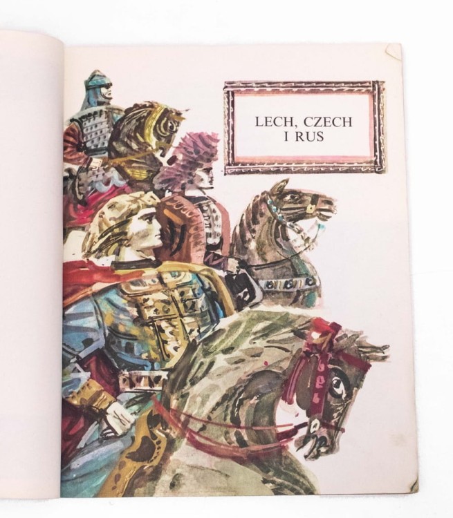 STARA KSIĄŻKA BAJKA ZA CZASÓW PIASTA 1984