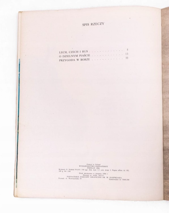 STARA KSIĄŻKA BAJKA ZA CZASÓW PIASTA 1984