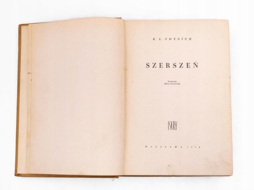 STARA KSIĄŻKA SZERSZEŃ 1958