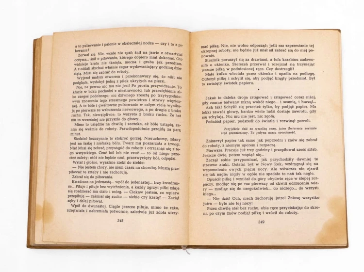 STARA KSIĄŻKA SZERSZEŃ 1958