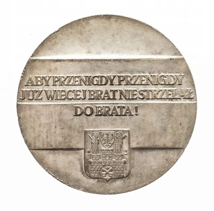 MEDAL CEGIEŁKA BUDOWY POMNIKA POZNAŃSKIEGO CZERWCA 1956