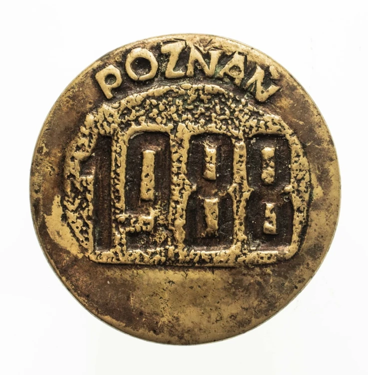 MEDAL DĘBOWE LUDKI POZNAŃ 1988