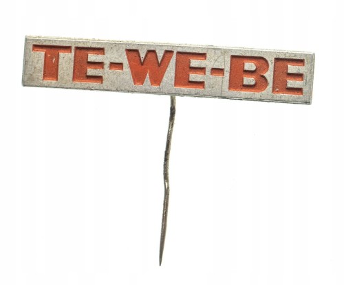 ODZNAKA WPINKA TE-WE-BE