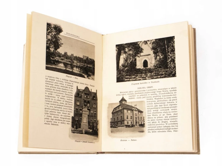 STARA KSIĄŻKA CUDA POLSKI - WIELKOPOLSKA 1930