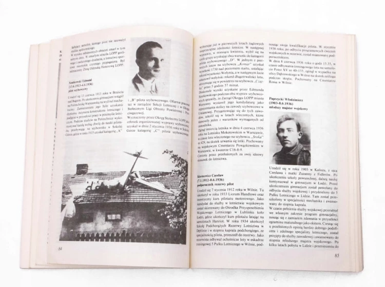 STARA KSIĄŻKA PAMIĘCI POLEGŁYCH LOTNIKÓW 1933-1939