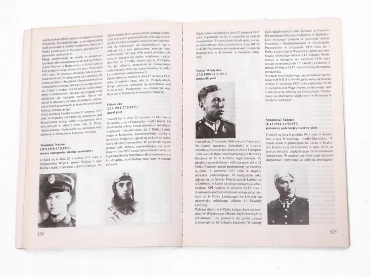 STARA KSIĄŻKA PAMIĘCI POLEGŁYCH LOTNIKÓW 1933-1939