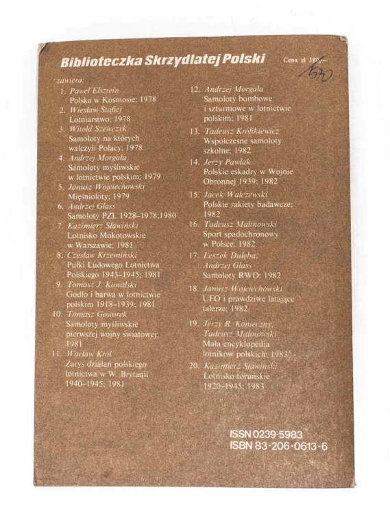 STARA KSIĄŻKA PAMIĘCI POLEGŁYCH LOTNIKÓW 1933-1939