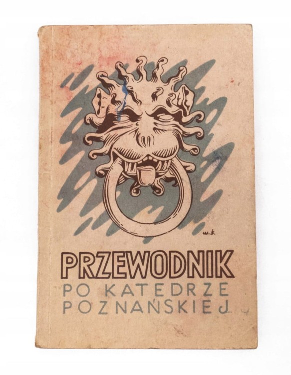 STARA KSIĄŻKA PRZEWODNIK PO KATEDRZE POZNAŃ 1959