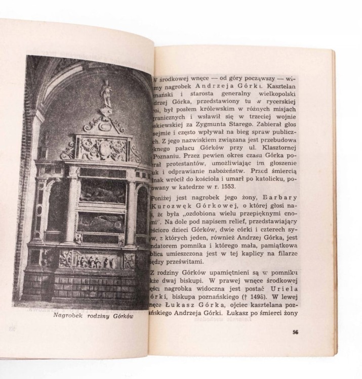 STARA KSIĄŻKA PRZEWODNIK PO KATEDRZE POZNAŃ 1959