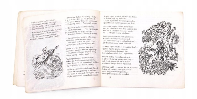KSIĄŻKA BAJKA KSIĄŻĘ LECH I DRUCHÓW TRZECH 1987