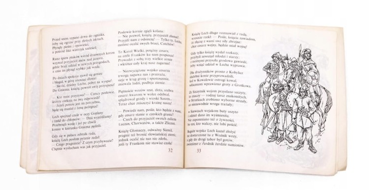 KSIĄŻKA BAJKA KSIĄŻĘ LECH I DRUCHÓW TRZECH 1987