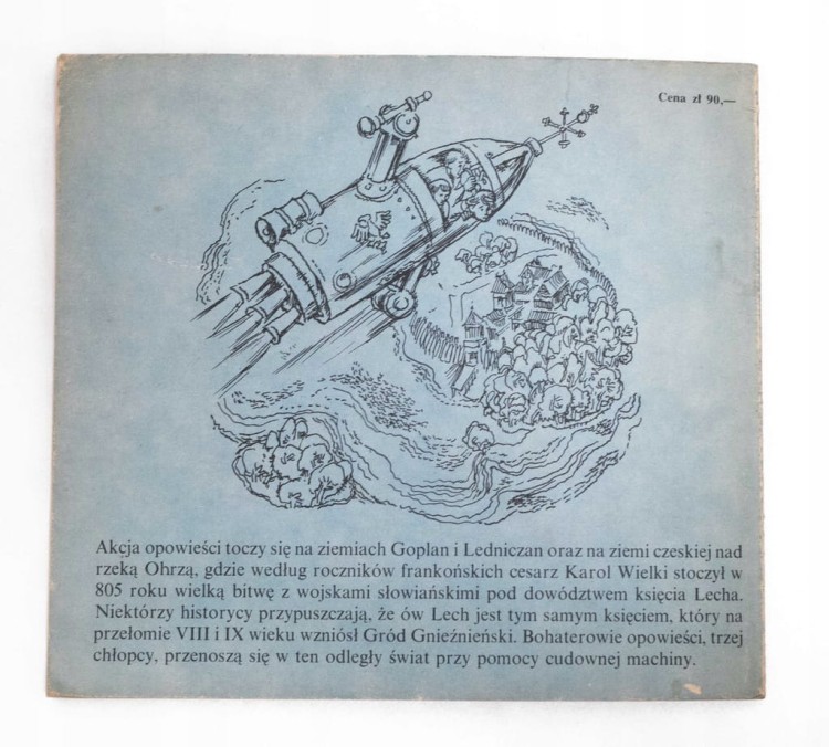 KSIĄŻKA BAJKA KSIĄŻĘ LECH I DRUCHÓW TRZECH 1987