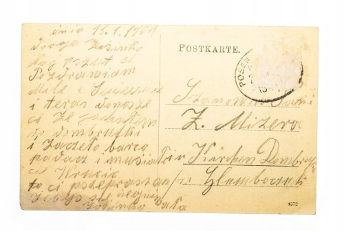 OWIŃSKA - PAŁAC, KLASZTOR, STACJA KOLEJOWA 1909