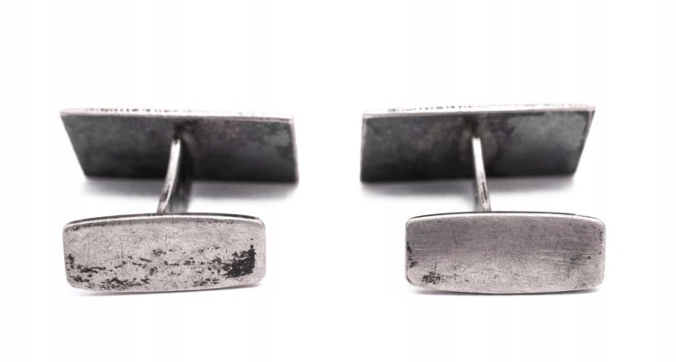 STARE SREBRNE SPINKI DO MANKIETÓW 800