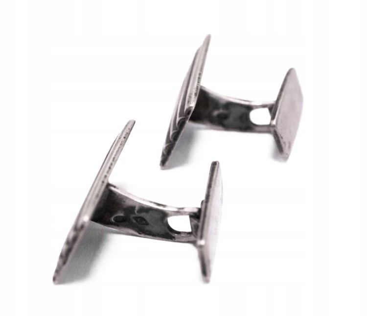 STARE SREBRNE SPINKI DO MANKIETÓW 800