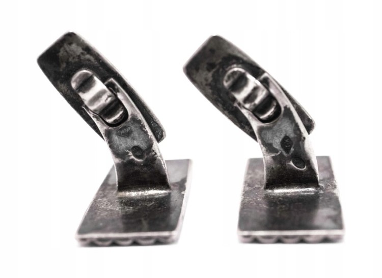 STARE SREBRNE SPINKI DO MANKIETÓW 800