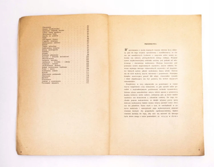 STARA KSIĄŻKA SZYJEMY W DOMU 1957