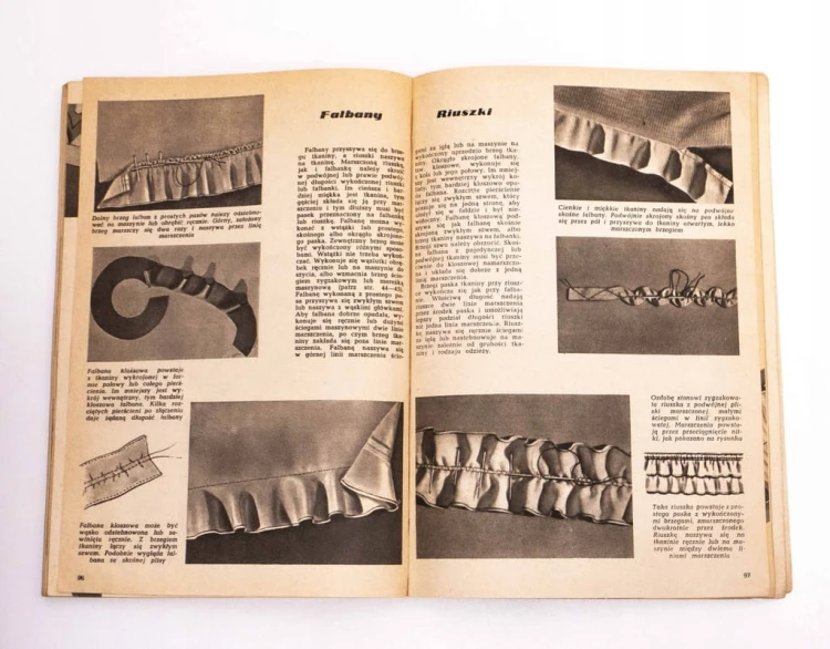 STARA KSIĄŻKA SZYJEMY W DOMU 1957