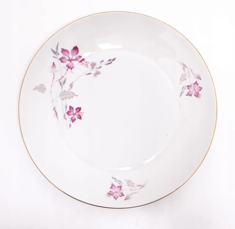 STARY DUŻY TALERZ PORCELANOWY CHODZIEŻ