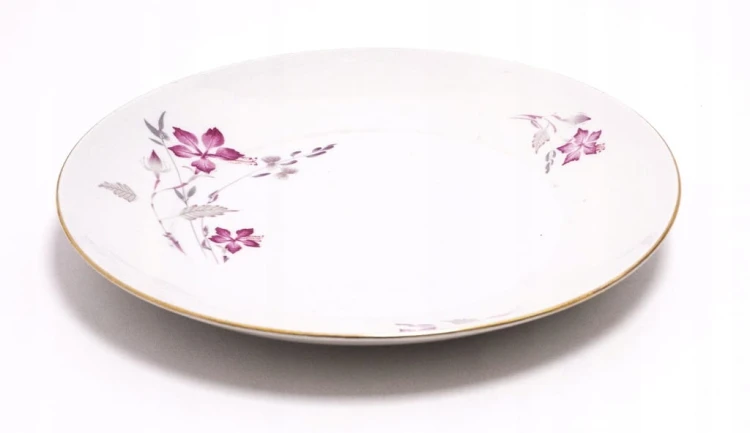 STARY DUŻY TALERZ PORCELANOWY CHODZIEŻ