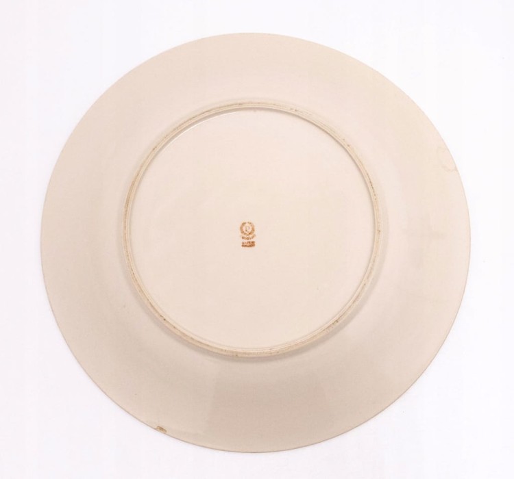 STARY DUŻY TALERZ PORCELANOWY CHODZIEŻ