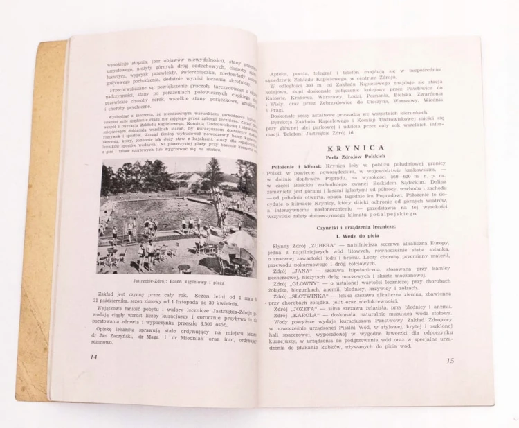 STARA KSIĄŻKA WCZASY W UZDROWISKACH POLSKI 1947