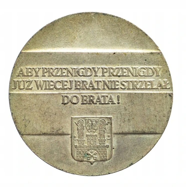 MEDAL CEGIEŁKA BUDOWY POMNIKA POZNAŃSKIEGO CZERWCA 1956