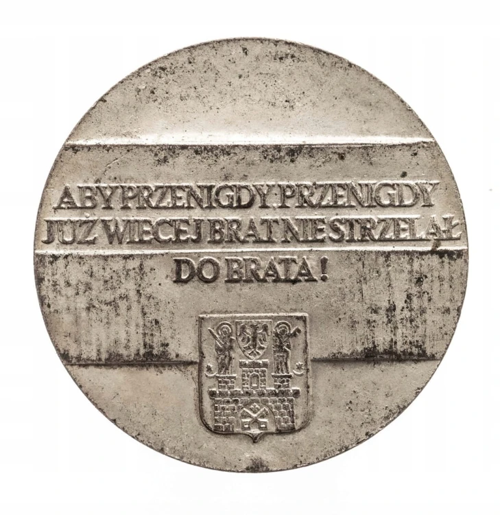 MEDAL CEGIEŁKA BUDOWY POMNIKA POZNAŃSKIEGO CZERWCA 1956