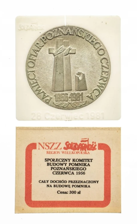 MEDAL BUDOWY POMNIKA POZNAŃSKIEGO CZERWCA 1956