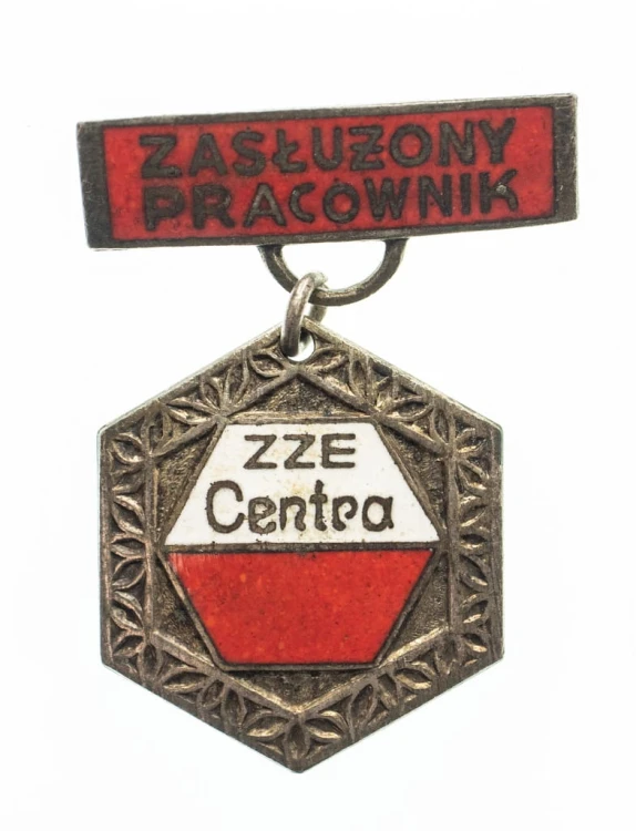 ODZNAKA ZASŁUŻONY PRACOWNIK ZZE CENTRA POZNAŃ