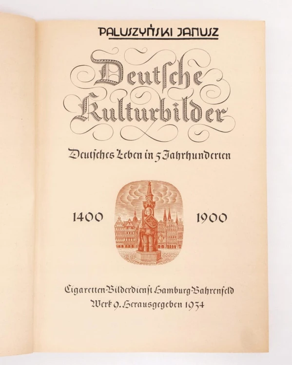Deutsche Kulturbilder - Kultura Niemiecka 1934