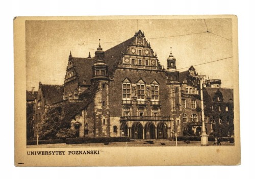 POZNAŃ - UNIWERSYTET POZNAŃSKI, UAM 1955