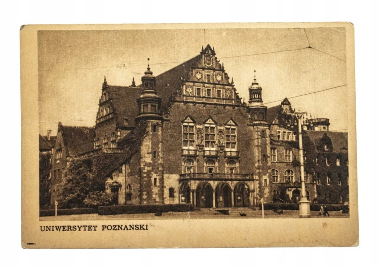 POZNAŃ - UNIWERSYTET POZNAŃSKI, UAM 1955