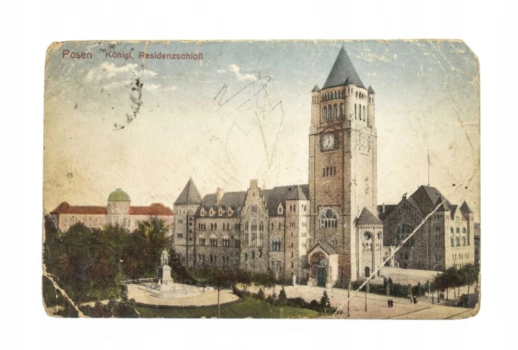 POZNAŃ - ZAMEK CESARSKI 1916