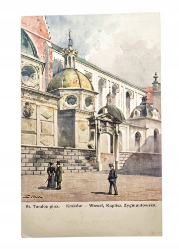 KRAKÓW - WAWEL KAPLICA ZYGMUNTOWSKA 1915
