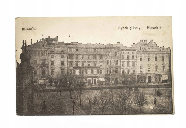 KRAKÓW - RYNEK GŁÓWNY 1916