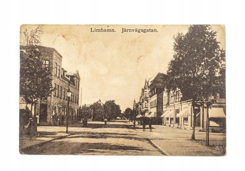 POCZTÓWKA LIMHAMN (MALMO) SZWECJA pocz. XX w.