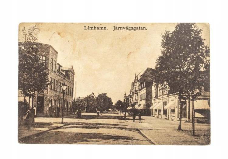 POCZTÓWKA LIMHAMN (MALMO) SZWECJA pocz. XX w.